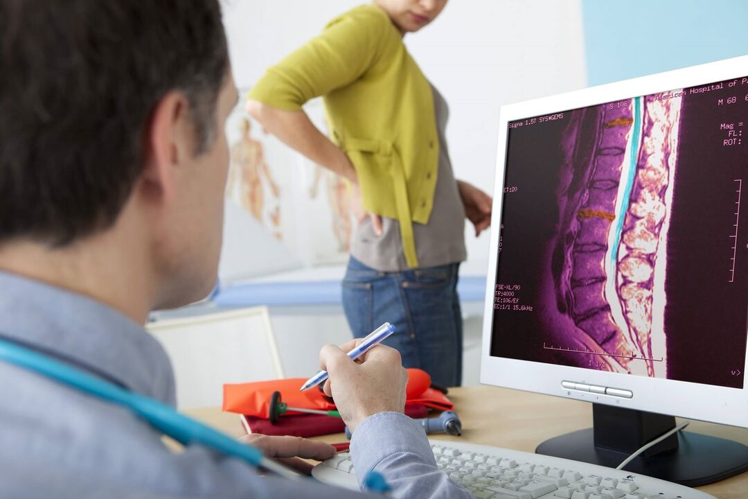Diagnose van lumbale osteochondrose